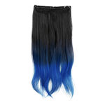 Buy STREAK STREET PALANTINATE BLUE BONNET OMBRE HAIR EXTENSIONS - Purplle