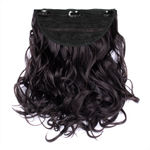 Buy STREAK STREET CLIP-IN 18" FULL-WAVY DARK BROWN HAIR EXTENSIONS - Purplle