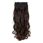 Buy Streak Street CLIP-IN 30'' Beach Wavy Mix-Brown Hair Extensions - Purplle