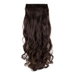 Buy Streak Street CLIP-IN 30'' Beach Wavy Mix-Brown Hair Extensions - Purplle