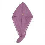 Buy Streak Street Microfiber Hair Wrap Towel- Periwinkle Purple - Purplle