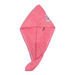 Buy Streak Street Microfiber Hair Wrap Towel- Rosy Rabbit - Purplle