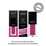 Buy RENEE See Me Shine Lip Gloss - Play That Plum 2.5 ml, Non Sticky & Non Drying Formula, Long Lasting Moisturizing Effect, Compact and Easy to Carry - Purplle