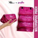 Buy NY Bae Multipurpose Makeup Pouch - Pink - Purplle