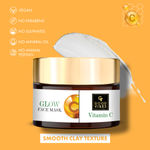 Buy Good Vibes Vitamin C Glow Face Mask | Hydrating, Softening, Cleansing| No Parabens, No Sulphates, No Mineral Oil, No Animal Testing (50 gm) - Purplle