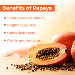 Buy Good Vibes Papaya Rejuvenating Face Scrub | Cleansing Moisturizing | With Almond Oil | No Parabens No Sulphates No Mineral Oil (100 g) - Purplle