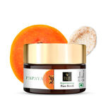 Buy Good Vibes Papaya Rejuvenating Face Scrub | Cleansing Moisturizing | With Almond Oil | No Parabens No Sulphates No Mineral Oil (100 g) - Purplle