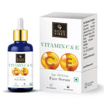 Buy Good Vibes Vitamin C & E Age Defying Serum | Reduces Wrinkles, Lighten Scars | No Parabens, No Sulphates, No Mineral Oil, No Animal Testing (30 ml) - Purplle