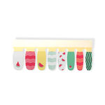Buy Naylyst Premium 100% Real Nail Polish Strips Kit- Melonize - 16 Strips - Purplle