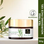 Buy Good Vibes Tea Tree Nourishing Gel | Anti-Acne Purifying | No Parabens No Sulphates No Mineral Oil No Animal Testing (50 g) - Purplle
