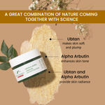 Buy Alps Goodness Ubtan & Alpha Arbutin Radiance Face Scrub (50gm) | For All Skin Type | Perfect for Skin Glow | Paraben, Sulphate, Silicone, Mineral Oil Free | Vegan| De Tan | Tan Removal - Purplle