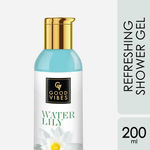 Buy Good Vibes Refreshing Shower Gel - Waterlily (200 ml) - Purplle