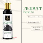 Buy Good Vibes Deep Cleansing Shower Gel (Body Wash) - Activated Charcoal (200 ml) - Purplle