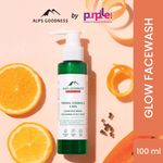 Buy Alps Goodness Vitamin C Glow Face Wash For Normal to Oily Skin with Papaya & AHA (100 ml)| Sulphatefree, Soap Free, Silicone Free, Paraben Free, Mineral Oil Free | Gentle Face Cleanser| Vitamin C Face Wash| De tan| Tan Removal - Purplle