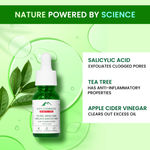 Buy Alps Goodness Salicylic Acid Serum for Acne Control with Tea Tree and Apple Cider Vinegar for Oily Skin (15 ml)| Salicylic Acid Serum| Face Serum| Silicone Free| Sulphate Free| Paraben Free| No Mineral Oil| No Animal Cruelty| Vegan - Purplle