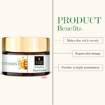 Buy Good Vibes Vitamin E Nourishing Face Cream | Antioxidant Hydrating Repairs Skin| No Parabens No Sulphates No Mineral Oil No Animal Testing (50 g) - Purplle