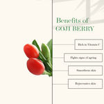 Buy Good Vibes Vitamin C & Goji Berry Depigmentation & Wrinkle Balancing Face Serum | Lightening | With Aloe Vera | No Parabens, No Sulphates (10 ml) - Purplle