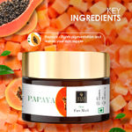 Buy Good Vibes Papaya Glow Face Mask | Brightening Lightens Scars | With Basil | No Parabens No Sulphates No Mineral Oil No Animal Testing (50 g) - Purplle