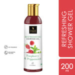 Buy Good Vibes Refreshing Shower Gel (Body Wash) - Raspberry & Peppermint (200 ml) - Purplle