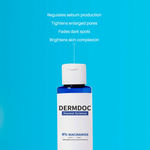 Buy DERMDOC by Purplle 4% Niacinamide Face Toner (100 ml) | Toner for All Skin Type | Alcohol Free Toner | open pores on face | clogged pores | skin brightening - Purplle