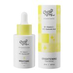 Buy Chemist at Play Brightening Face Serum with Ceramides | 10% Vitamin C + 0.5 % Hyaluronic Acid | For even skin tone & glowing skin | 30 ml - Purplle