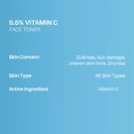 Buy DERMDOC by Purplle 0.5% Vitamin C Face Toner (100 ml) Toner for All Skin Types | Alcohol Free Toner | Vitamin C for oily skin | Brightening toner - Purplle