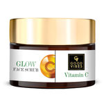 Buy Good Vibes Vitamin C Glow Face Scrub | Clarifying, Hydrating | With Walnut Shell | No Parabens, No Sulphates, No Mineral Oil, No Animal Testing (50 g) - Purplle