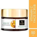 Buy Good Vibes Vitamin C Glow Face Scrub | Clarifying, Hydrating | With Walnut Shell | No Parabens, No Sulphates, No Mineral Oil, No Animal Testing (50 g) - Purplle