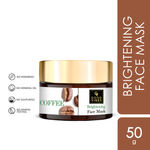 Buy Good Vibes Coffee Brightening Face Mask | Anti-Acne, Anti-Ageing | No Parabens, No Sulphates, No Mineral Oil, No Animal Testing (50 g) - Purplle