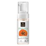 Buy Good Vibes Papaya Skin Clearing Foaming Face Wash | Oil Control, Detoxifying, Nourishing | No Parabens, No Sulphates, No Mineral Oil (150 ml) - Purplle
