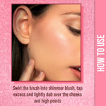 Buy NY Bae Shimmer Blush - Pink Spell 01 (4 g) | 2 in 1 Blush + Highlighter | Pink | Rich Colour | Super Blendable | Multipurpose - Purplle