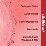 Buy NY Bae Shimmer Blush - Red Enchant 04 (4 g) | 2 in 1 Blush + Highlighter | Red | Rich Colour | Super Blendable | Multipurpose - Purplle