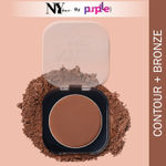 Buy NY Bae Pro Contour & Bronze - Deep Brown 01 (4 g) | 2 In 1 Powder | With Almond Oil & Vitamin E | Rich Colour | Super Blendable | Travel Friendly - Purplle