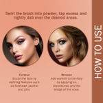Buy NY Bae Pro Contour & Bronze - Nude Brown 02 (4 gm) | 2 In 1 Powder | With Almond Oil & Vitamin E | Rich Colour | Super Blendable | Travel Friendly - Purplle