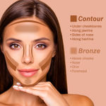 Buy NY Bae Pro Contour & Bronze - Nude Brown 02 (4 gm) | 2 In 1 Powder | With Almond Oil & Vitamin E | Rich Colour | Super Blendable | Travel Friendly - Purplle