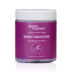 Buy Earth Rhythm Berry Smoothie butter cream shoap, 180 ml - Purplle