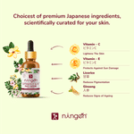 Buy Ningen Vitamin-C & E Face Serum I Goodness of Licorice and Ginseng I Dermatologically Tested, Paraben Free I For Smooth and Supple Bright & Light Skin I(50 g) - Purplle