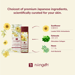 Buy Ningen Sunflower De-tan Cleansing Milk I Enriched with Gotokula, Neem I Irritation Free, Paraben Free I Removes Tan, Dirt, Grime and Make-up I(200 g) - Purplle