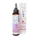 Buy Ningen Lavender Massage Oil I Enriched with Jasmine, Lemon Fruit, Eucalyptus I Dermatologically Tested, Paraben Free I Relieves Muscle Pain & Joint Pain I(100 g) - Purplle