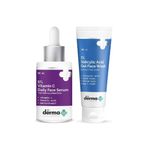 Buy The Derma Co. Daily Care Kit (Face Wash + Face Serum) - Purplle