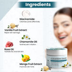 Buy TNW The Natural Wash Cleansing Balm for Removing Makeup | Gentle Makeup Remover | Paraben-Free Makeup Remover with Niacinamide & "Chamomile" 100 gm - Purplle