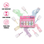 Buy MyGlamm POPxo Makeup Collection -Mini Nail Kit-Dreamin'-5X3ml - Purplle