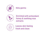 Buy MyGlamm Wipeout Germ Killing Face Wash-Rose, Turmeric & Honey-60gm - Purplle