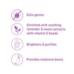 Buy MyGlamm Wipeout Germ Killing Face Wash -Lavender, Neem & Sandalwood -60gm - Purplle