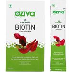 Buy OZiva Biotin Fizzy Drink for Better Hair, Skin, & Nails - Purplle