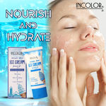 Buy INCOLOR Hydrate Face Ice Cream Mask, 60 ml - Purplle