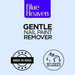 Buy Blue Heaven Gentle Nail Paint Remover (125 ml) - Purplle