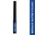 Buy Beauty People metallic glitter eyeliner blue moon - Purplle