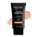 Buy Beauty People HD PRO Foundation 01 Dark Beige - Purplle