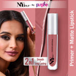 Buy NY Bae Confessions Of A Lip-a-holic Liquid Lipstick | Primer + Matte | Nude Brown | Moisturizing | Long Lasting | Pillow Talk 14 (4.5 ml) - Purplle